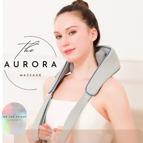 Aurora Shiatsu Body  Massager with Heat – Deep Muscle Relaxation Anytime, Anywhere